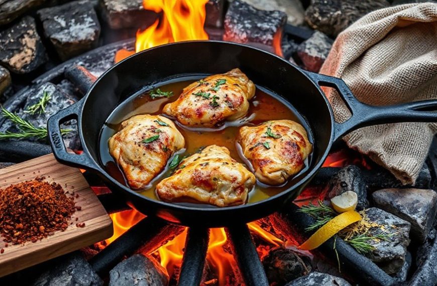 flavorful campfire cooking marinades