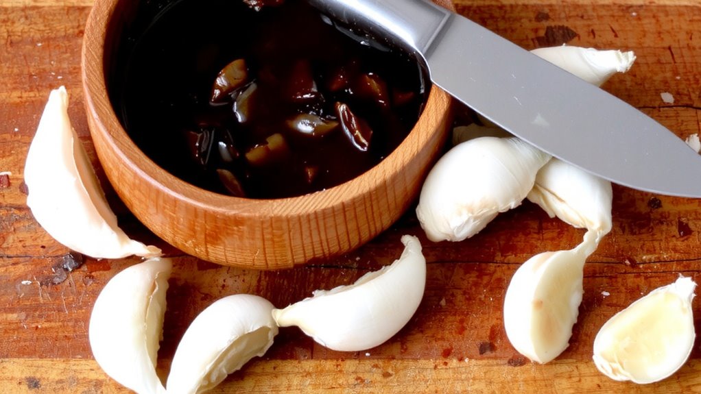 fresh garlic maximizes flavor