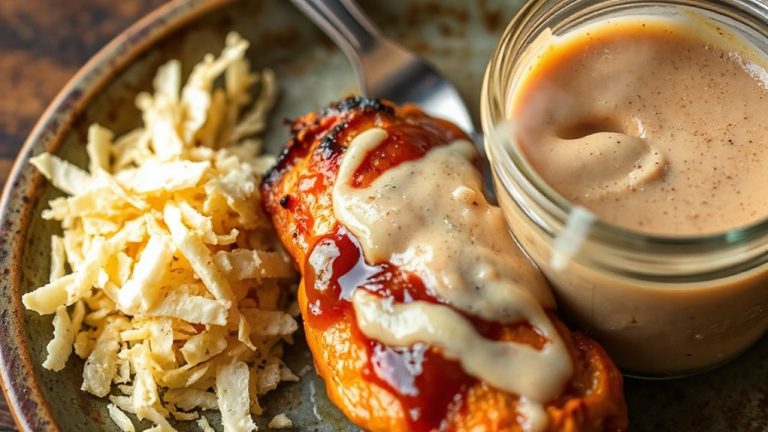 fresh horseradish sharpens creamy bbq sauce