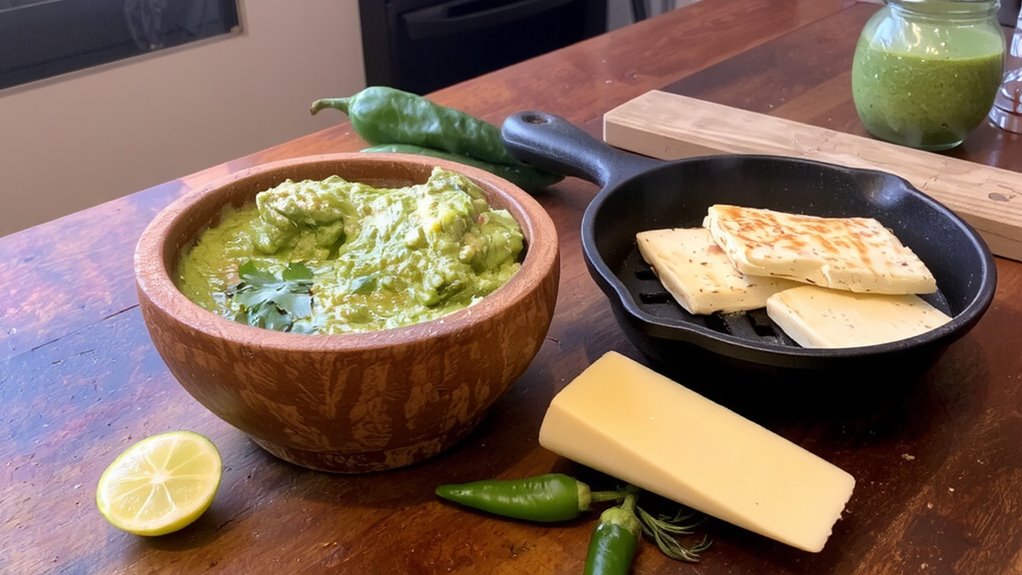fresh spicy peruvian green sauce