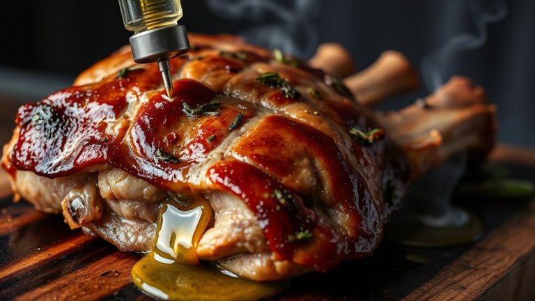 garlic olive oil injection
