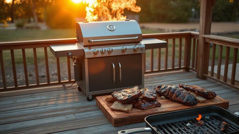 gas grills with smoker