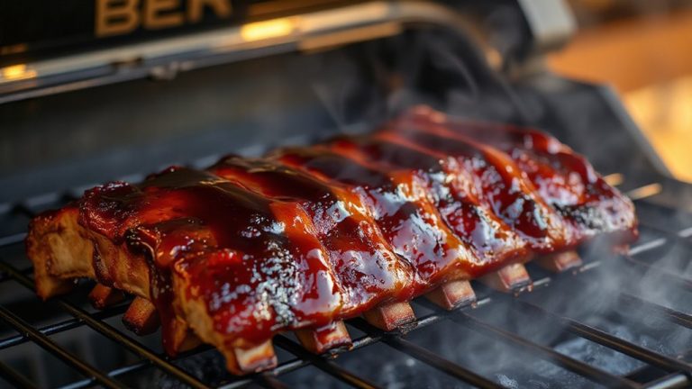 glaze ribs with molasses sauce