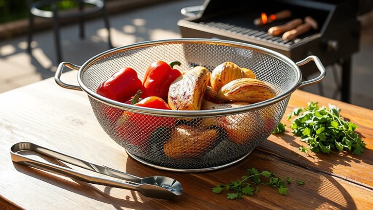 grill baskets for effortless outdoor cooking