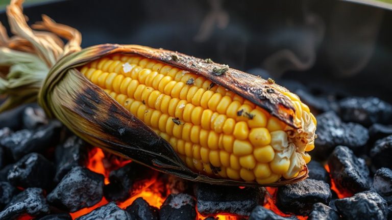 grill corn in husk