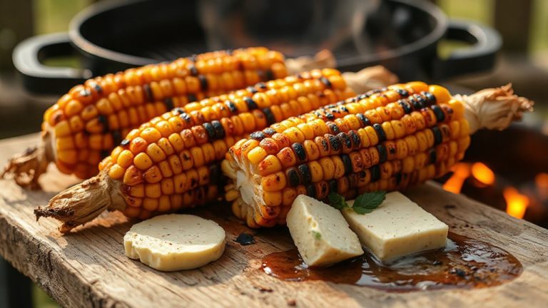 grill corn with charred butter