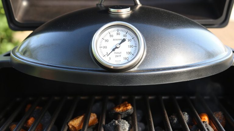 grill dome temperature monitoring