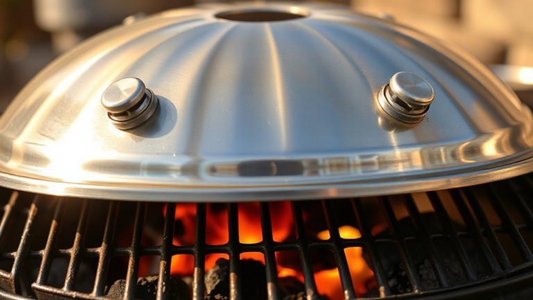 grill dome vent control