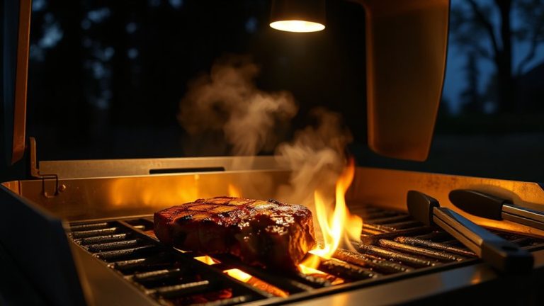 grill light monitors cooking