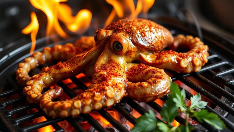 grill octopus smoked paprika