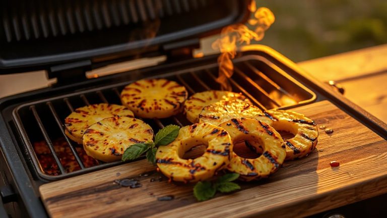 grill pineapple on konro