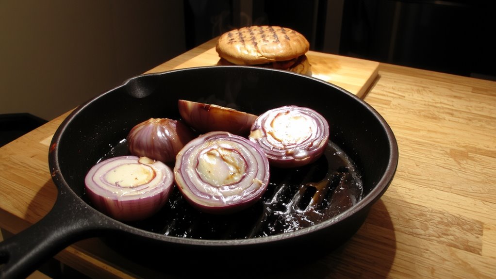 grill red onions properly