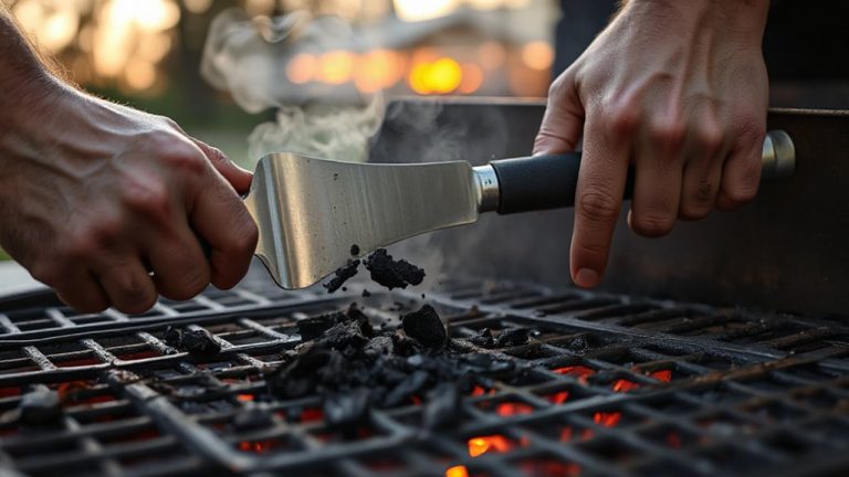 grill scraper safety tips