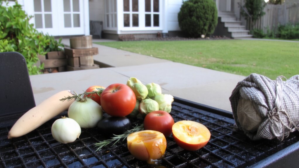 grill with seasonal freshness