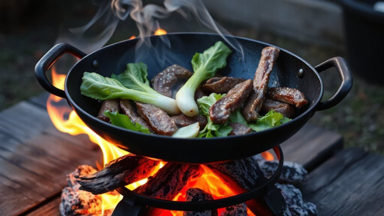 grill wok asian meals