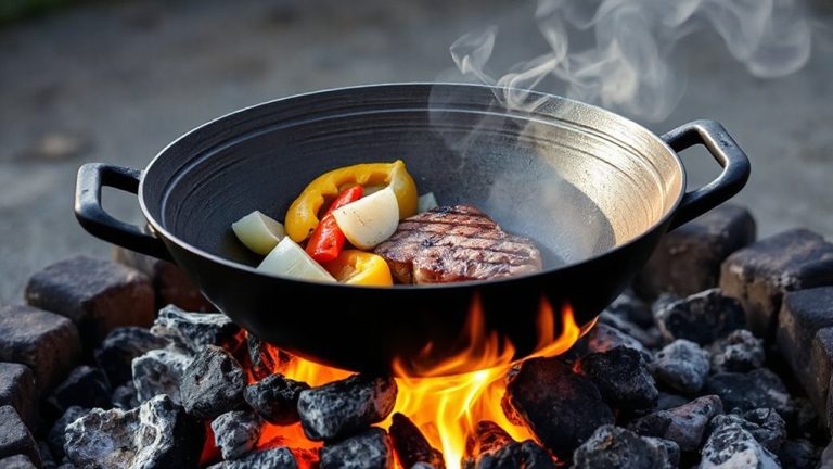 grill wok direct zone