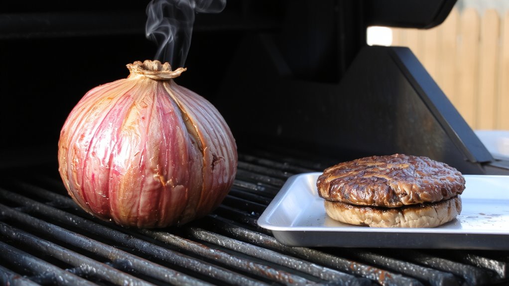 grilled red onions perfection