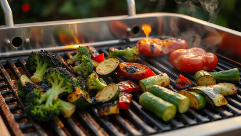 grilled veggies minimal oil