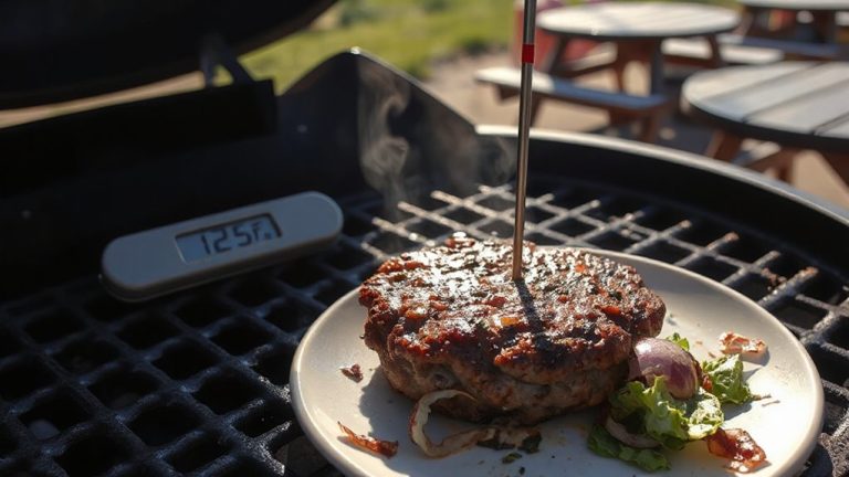 hamburgers enter danger zone quickly