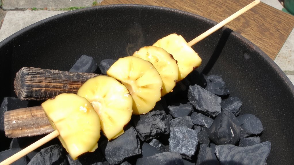 hardwood skewers for safety