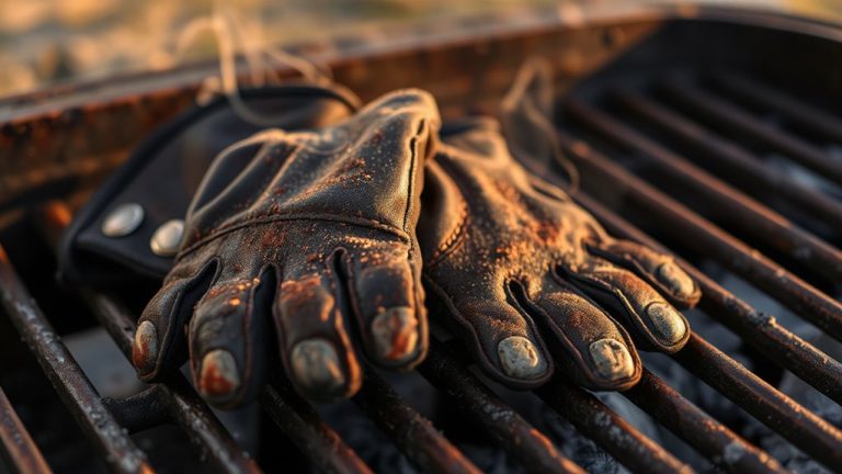 heat resistant bbq gloves