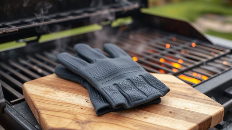 heat resistant bbq gloves