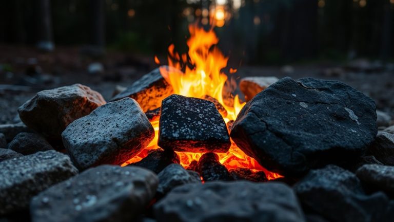 heat resistant fire pit stones