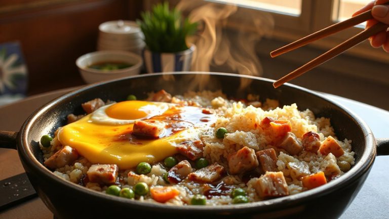 hibachi fried rice with egg