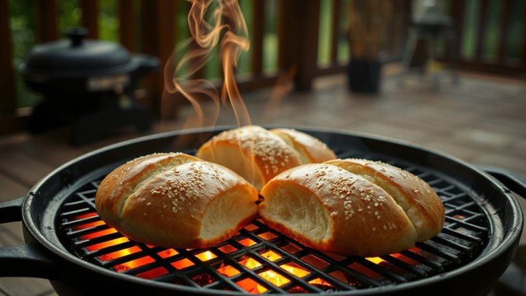 hibachi grilled burger buns