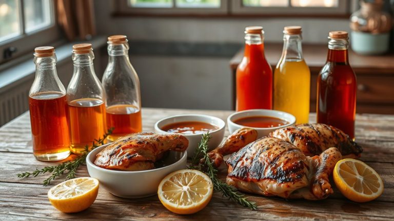 homemade tasting chicken sauces