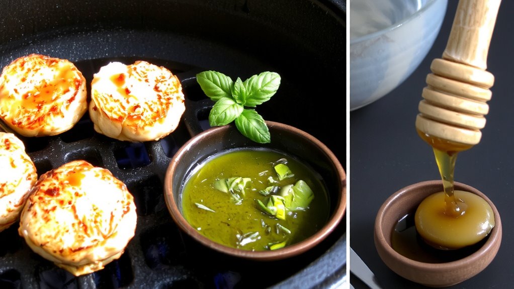 honey olive oil glaze