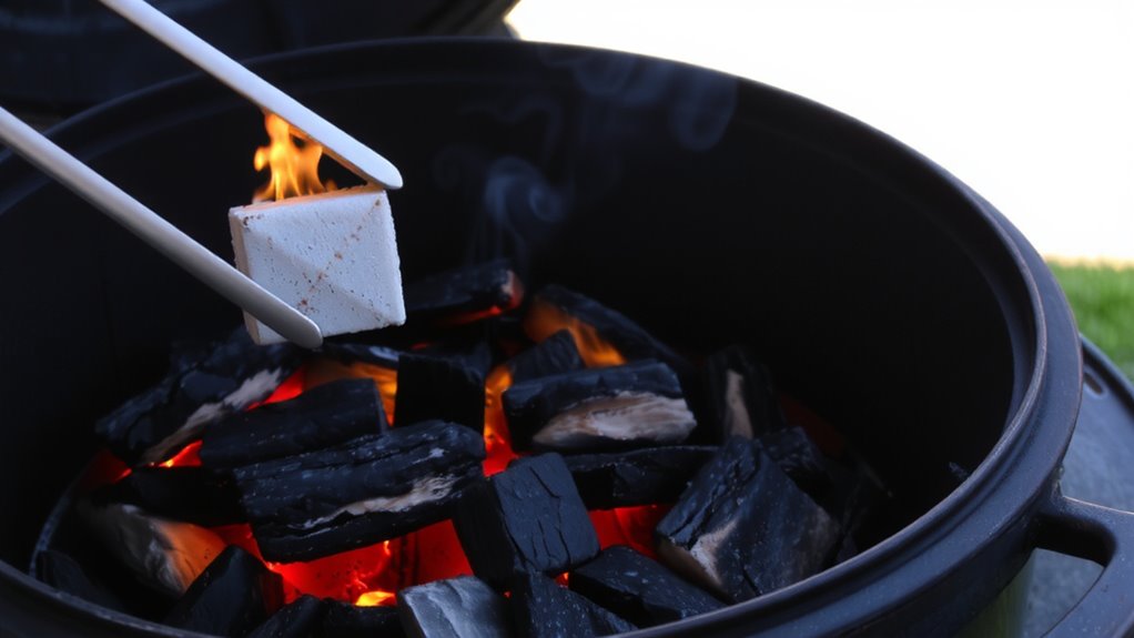 ignite safely with chimney starter