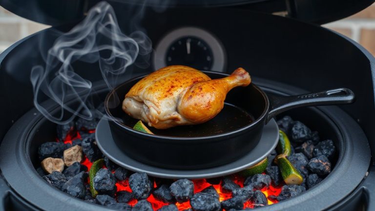 indirect cooking on pellet grill