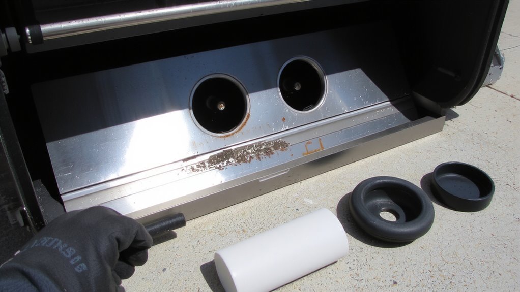 inspect and replace burners
