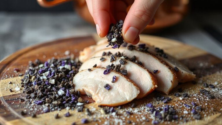 lavender enhances smoked poultry