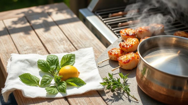 lemon balm citrus glaze