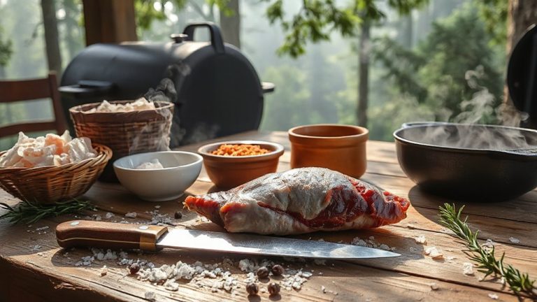 mastering salt curing for outdoor cooking