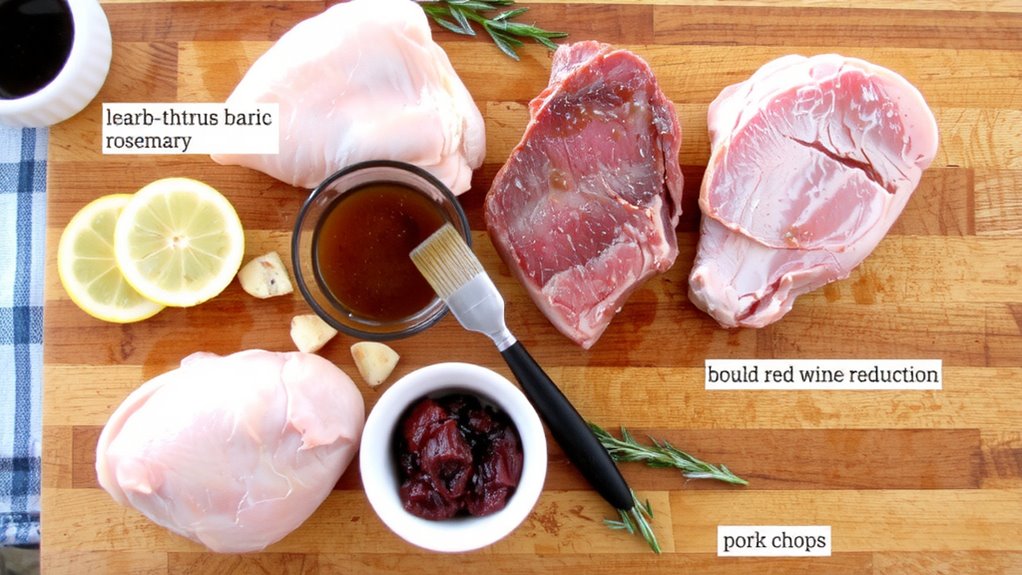 match marinades to meat