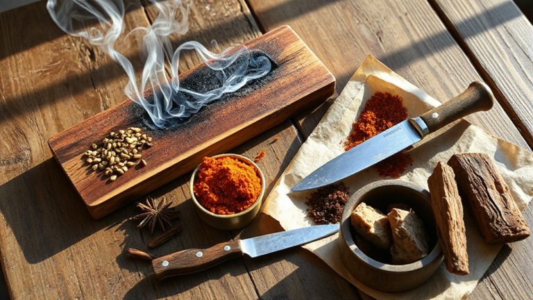 match smoke with spices