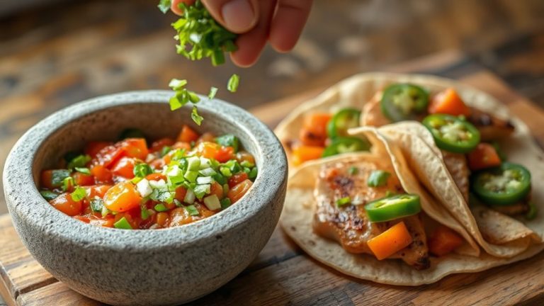 minced green onions salsa