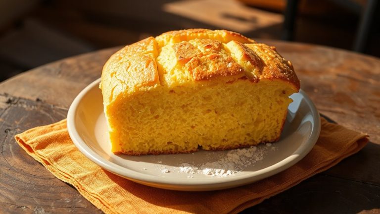 moist golden cornbread loaves