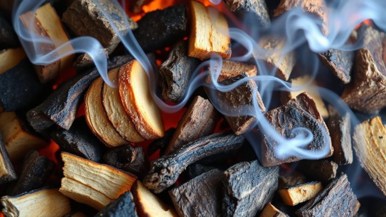 moisture content affects smoke flavor