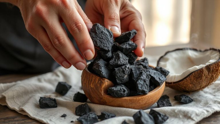 natural coconut shell charcoal