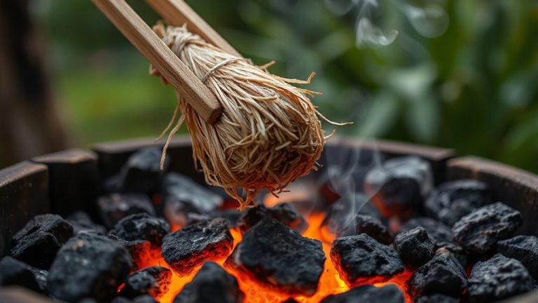 natural fire starters for charcoal