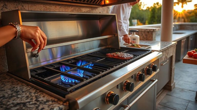 natural gas outdoor cooking