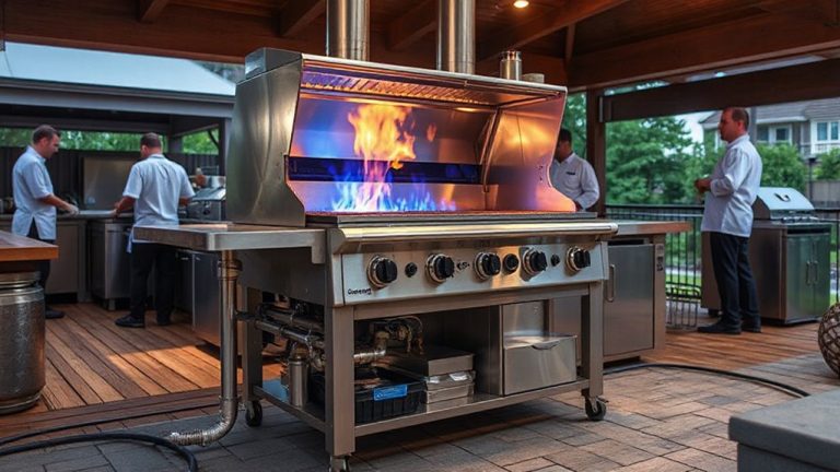 natural gas preference in commercial patio cooking