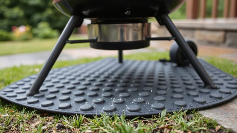 non slip matting for smoker legs
