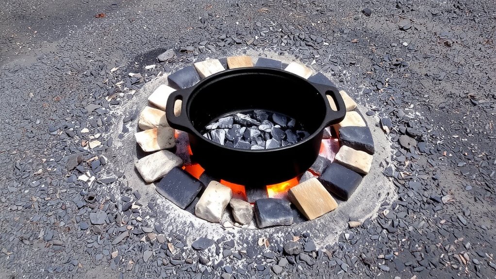 one coal per inch