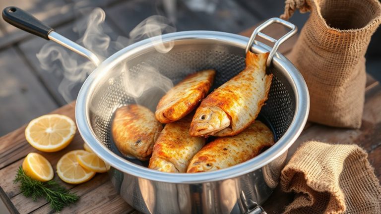 outdoor fish fryers crispy golden