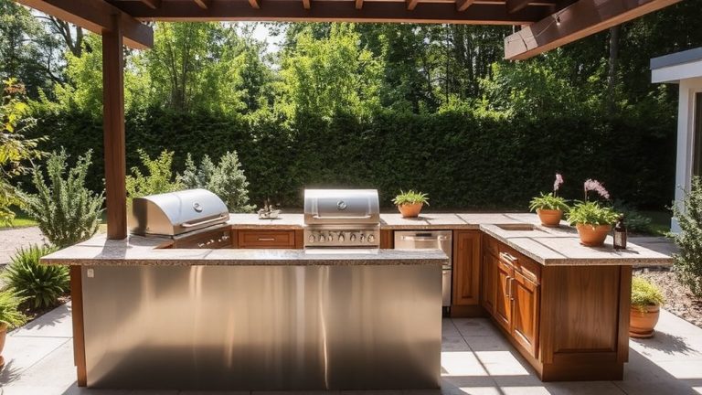 outdoor kitchen island ideas